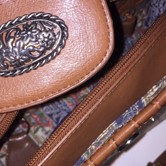 Bueno Purse | Brown & White - Picture 4 of 4